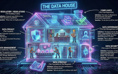 The Data House: Strategy, Governance, Management, Security — Explained and Separated