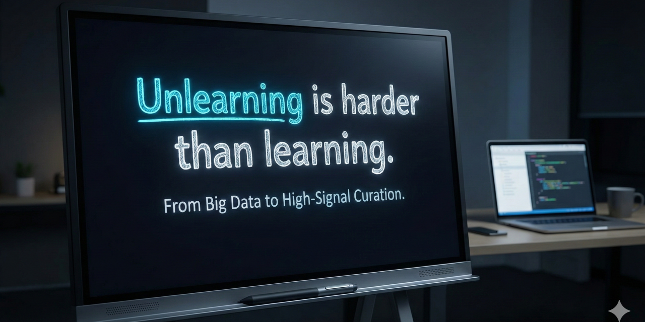 The Art Of Data Tech Unlearning: Which Habits We Need to Drop Now