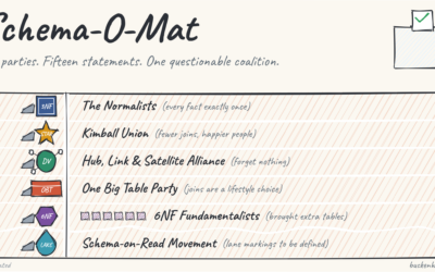 Schema-O-Mat: Which Data Modeling Party Gets Your Vote?